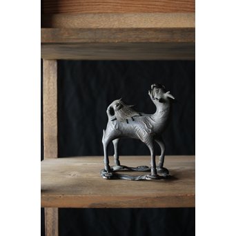 古銅 麒麟香炉　M195 