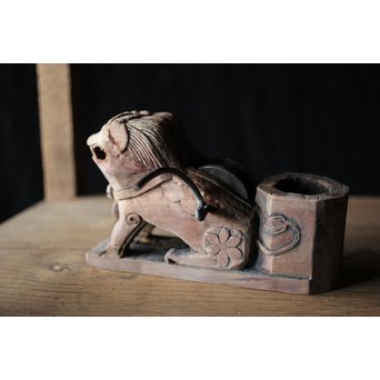 李朝 朝鮮墨壺　X210 