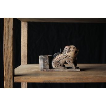 李朝 朝鮮墨壺　X210 