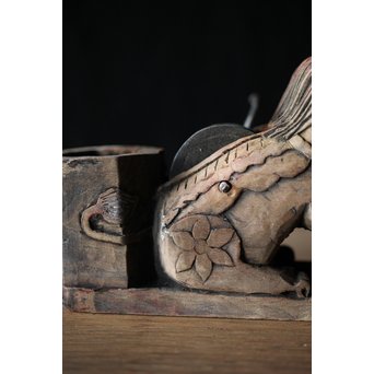 李朝 朝鮮墨壺　X210 