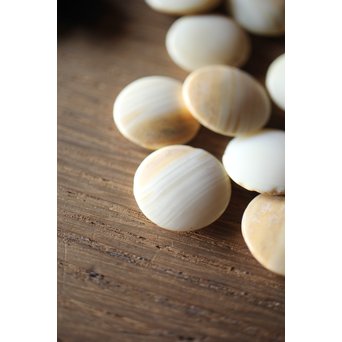 嘉永年号 時代碁笥/碁石 一式　U204 