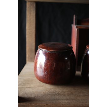 嘉永年号 時代碁笥/碁石 一式　U204 