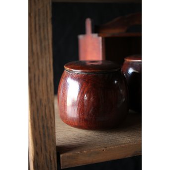 嘉永年号 時代碁笥/碁石 一式　U204 