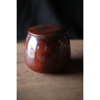 嘉永年号 時代碁笥/碁石 一式　U204 