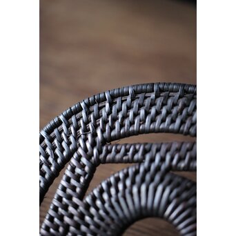 籐編瓶座/瓶敷/急須台　U207 