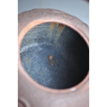 南部菊紋丸形鉄瓶 藤枝工房 釜師 昌行　M199 