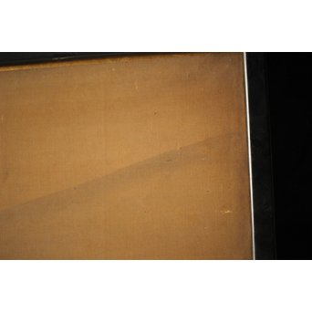 谷文晁 水墨襖絵　Z208 