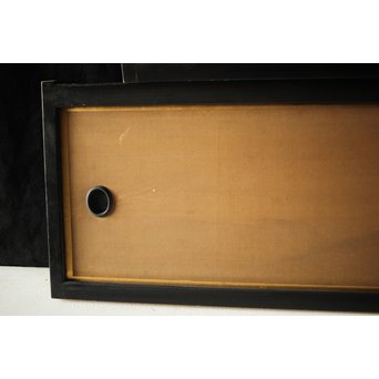 谷文晁 水墨襖絵　Z208 