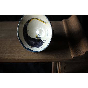 北原千鹿 鯰紋鉢　P184 