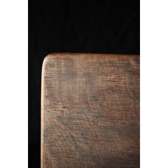 欅古材 刳貫四方盆　X218 