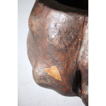 蒔絵刳貫火鉢　Q102 