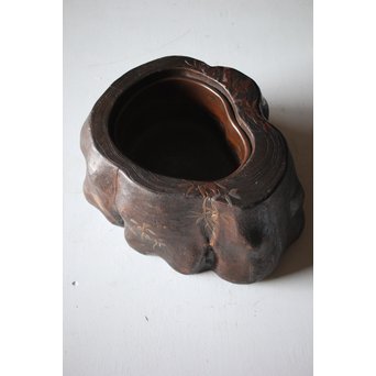 蒔絵刳貫火鉢　Q102 