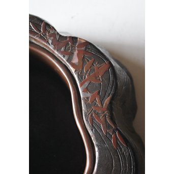 蒔絵刳貫火鉢　Q102 