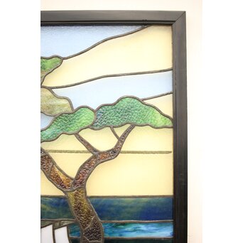松 ステンドガラス　GD1278 