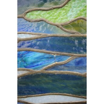 松 ステンドガラス　GD1278 