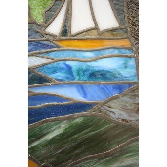 松 ステンドガラス　GD1278 