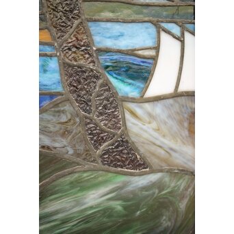 松 ステンドガラス　GD1278 