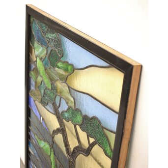 松 ステンドガラス　GD1278 