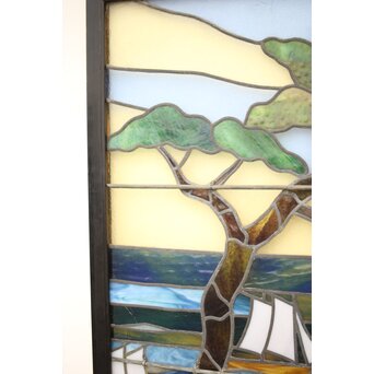 松 ステンドガラス　GD1278 