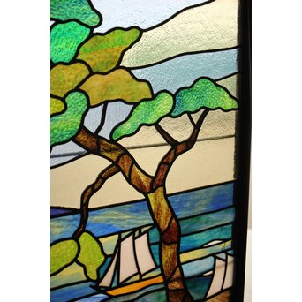 松 ステンドガラス　GD1278 