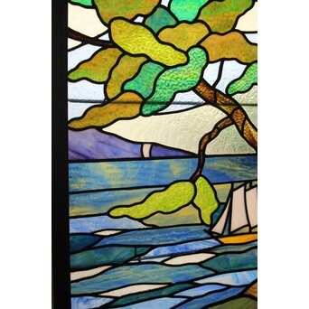 松 ステンドガラス　GD1278 