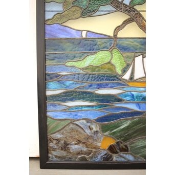 松 ステンドガラス　GD1278 