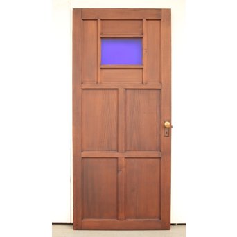 青色ガラスドア　GD1280