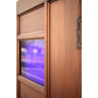 青色ガラスドア　GD1280 