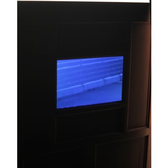 青色ガラスドア　GD1280 