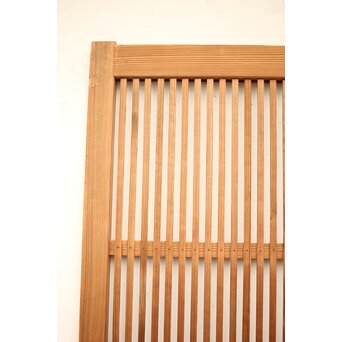 白木格子建具 2枚1組　L1023 