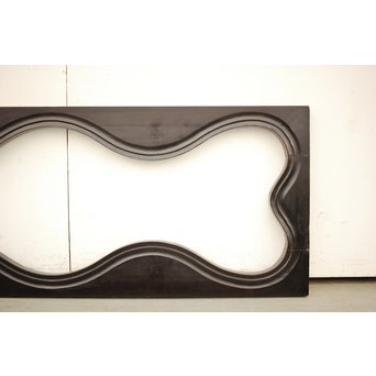 黒漆 窓枠　R2553 