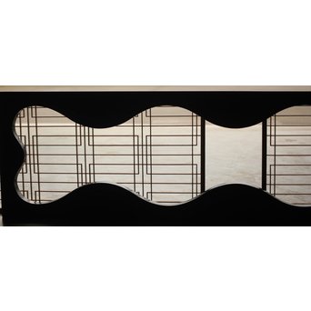 黒漆 窓枠　R2553 