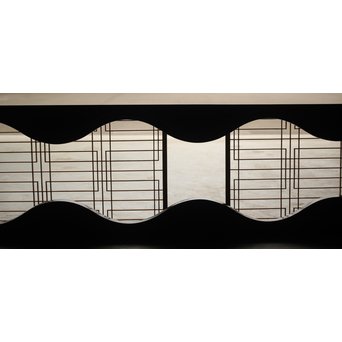 黒漆 窓枠　R2553 