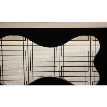 黒漆 窓枠　R2553 