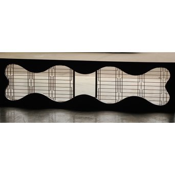 黒漆 窓枠　R2553 