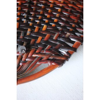 本間一秋 一メ 竹編色紙掛　U210 