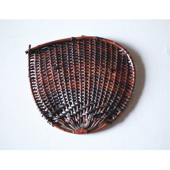 本間一秋 一メ 竹編色紙掛　U210