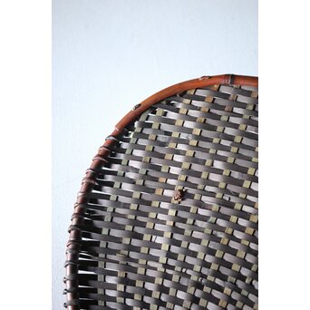 本間一秋 一メ 竹編色紙掛　U210 