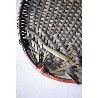 本間一秋 一メ 竹編色紙掛　U210 