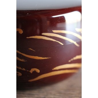 北原千鹿 蒔絵棗　Q103 