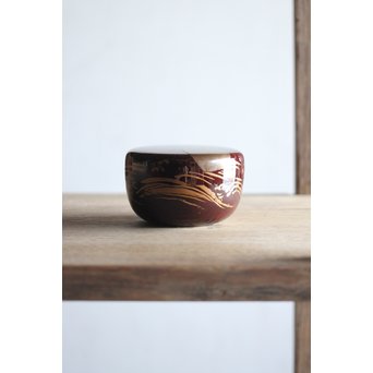 北原千鹿 蒔絵棗　Q103 