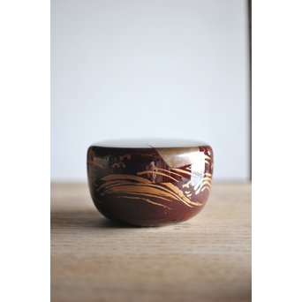 北原千鹿 蒔絵棗　Q103 