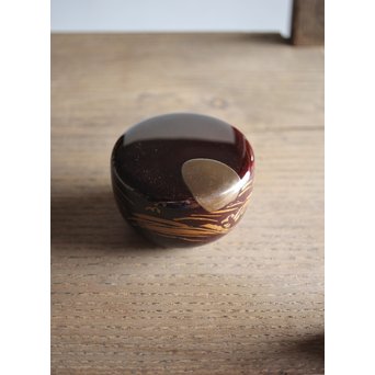 北原千鹿 蒔絵棗　Q103 