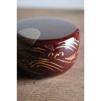 北原千鹿 蒔絵棗　Q103 