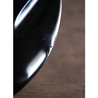 了々斎好 中村宗哲塗蓋 青松堂 南鐐内張広口水指　M203 