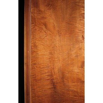 欅框 虎斑栃一枚板 極上建具 4枚1組　B984Y 