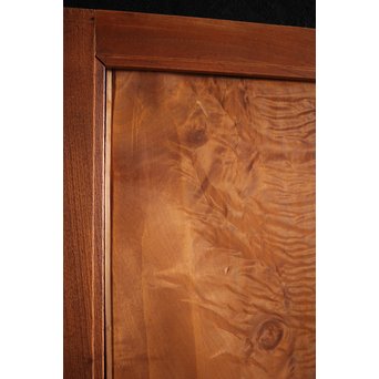 欅框 虎斑栃一枚板 極上建具 4枚1組　B984Y 