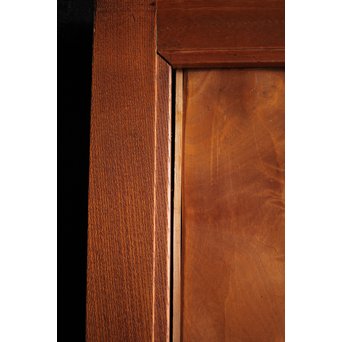 欅框 虎斑栃一枚板 極上建具 4枚1組　B984Y 