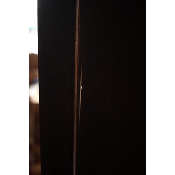 欅框 虎斑栃一枚板 極上建具 4枚1組　B984Y 