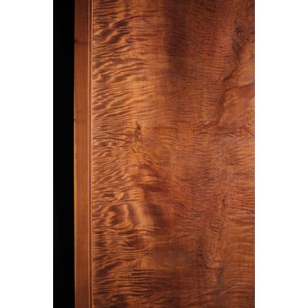 欅框 虎斑栃一枚板 極上建具 4枚1組　B984Y 